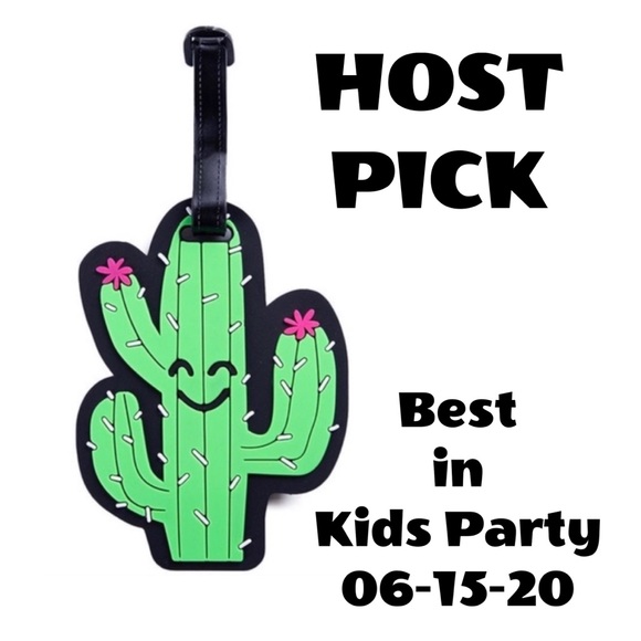 CACTUS BACKPACK / LUGGAGE TAG NWT - Picture 6 of 6